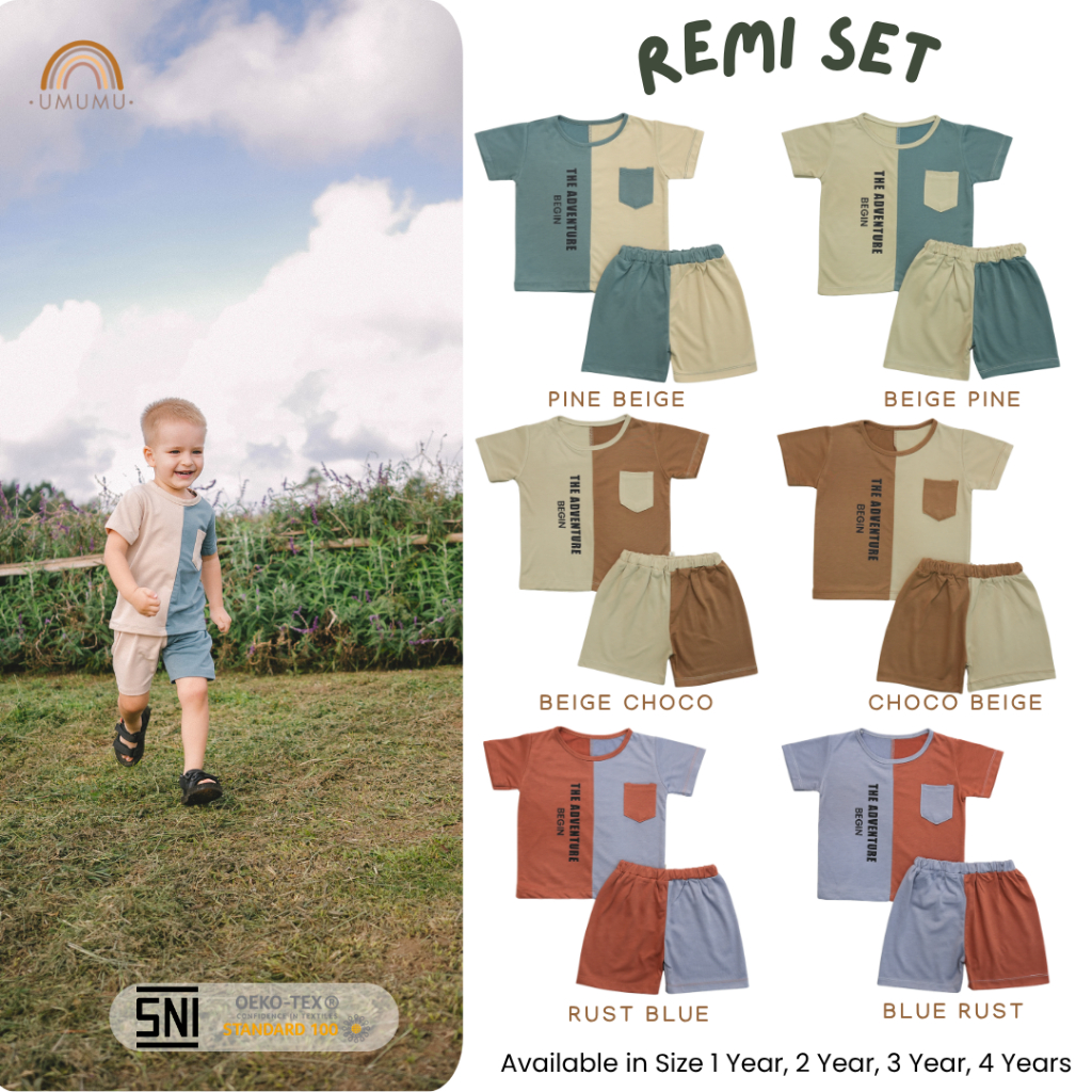 UMUMU Remi Set - Setelan Anak