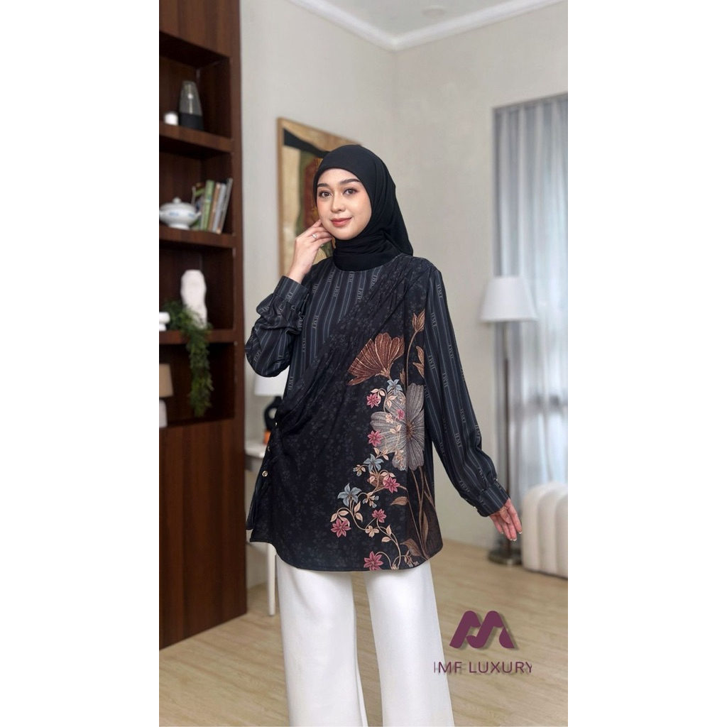 Deane shirt Hmf luxury / atasan Hmf luxury / elliora shirt Hmf luxury / dumma Hmf luxury / hawwa shi