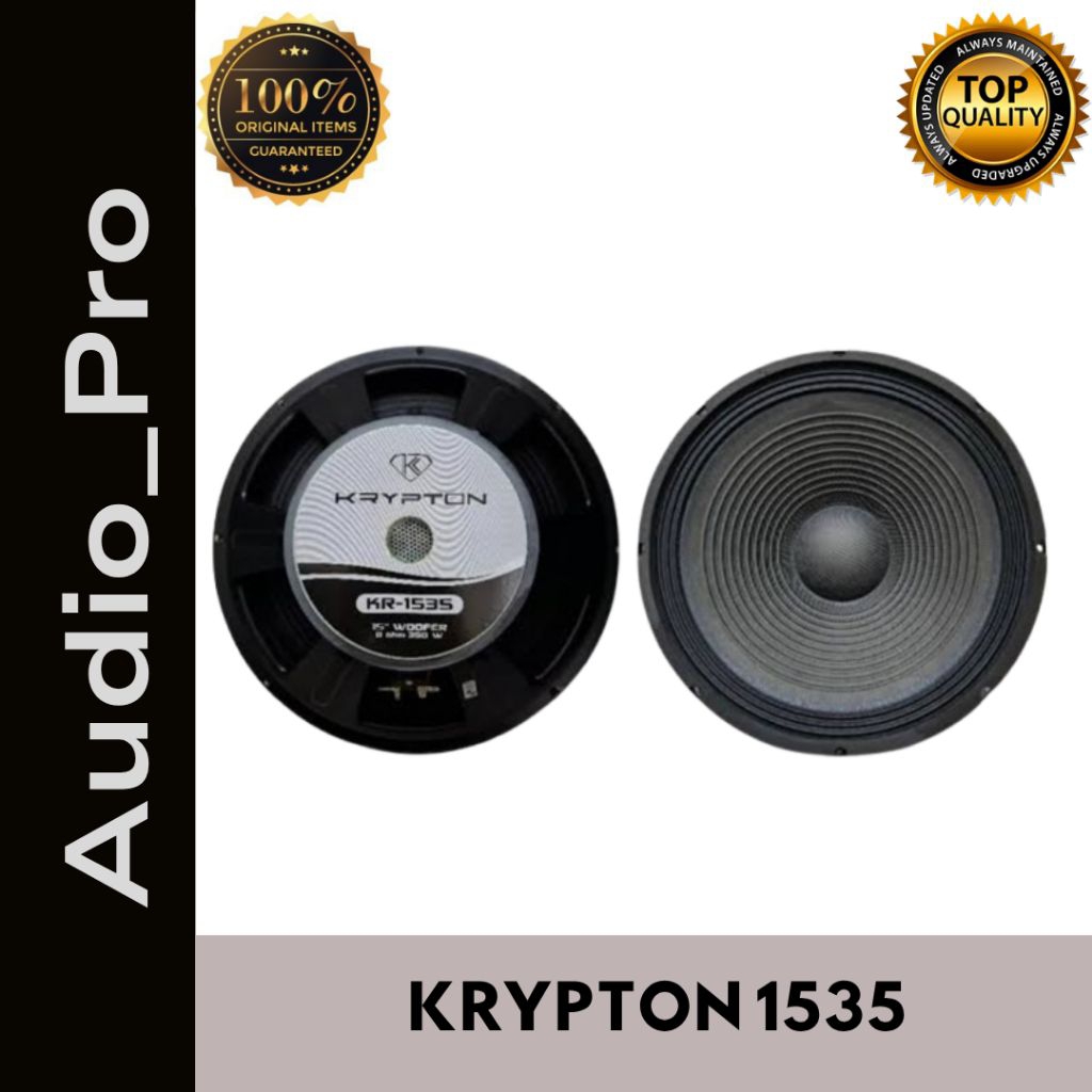 Speaker Komponen Krypton 1535 Speaker Krypton Kr 1535 15 Inch Krypton1535
