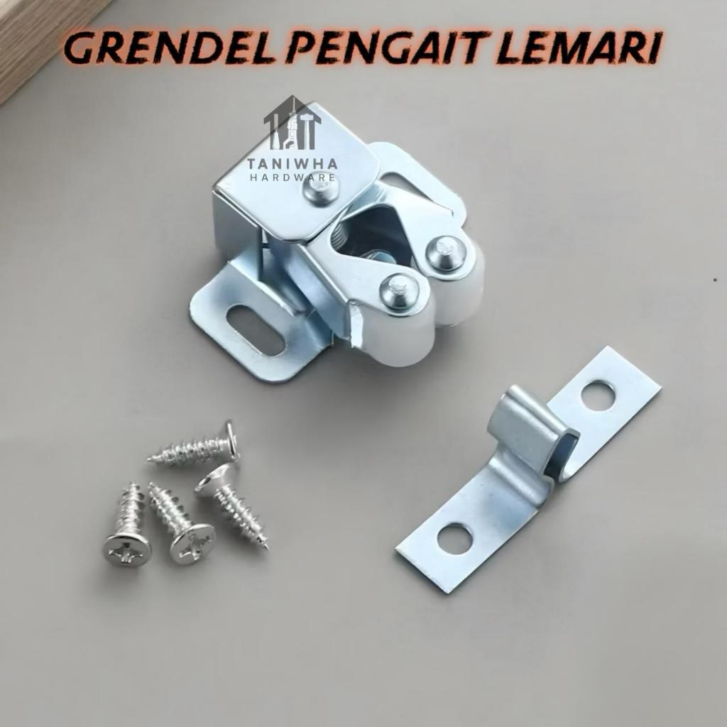 Pengait Lemari | Capit Udang Kunci Pintu Lemari | Jepit Udang | Mata Yuyu stainless