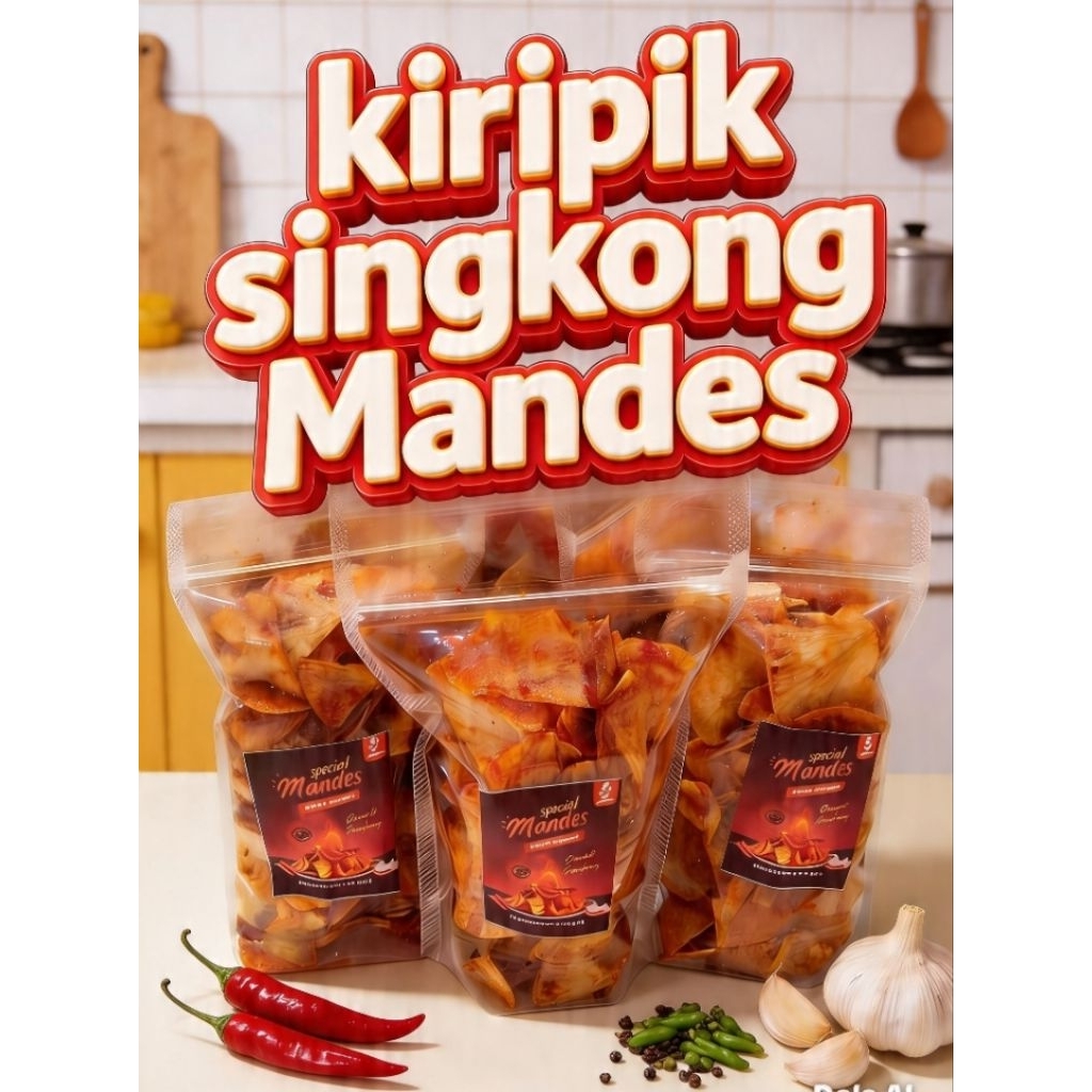 Kiripik Singkong Manis,pedas manis,kiripik,singkong