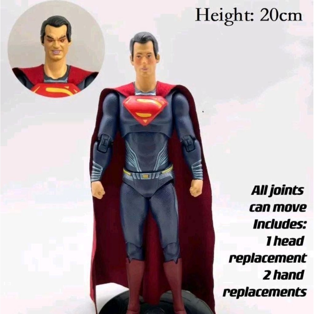 figure superman Henry Cavill figure angry superman figure justice league batman vs superman figure b