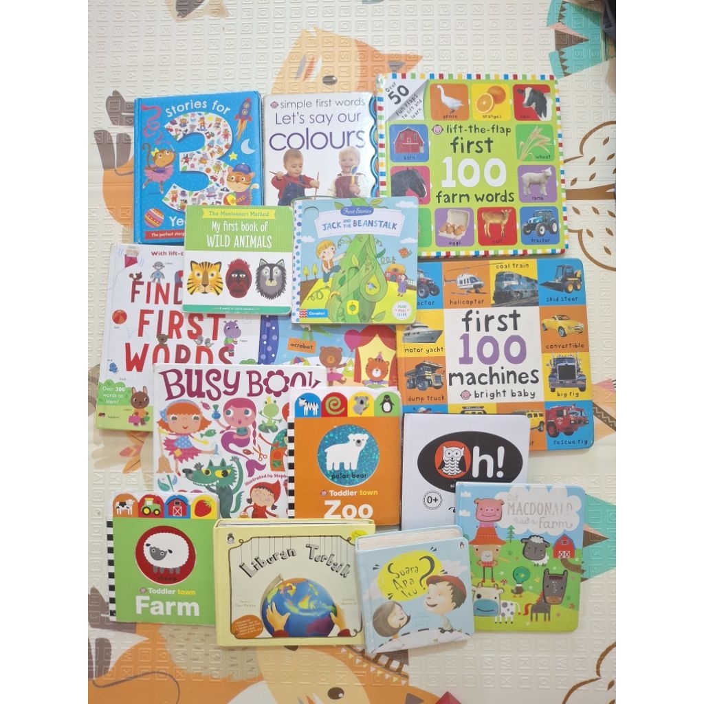 Boardbook Anak BBW Preloved