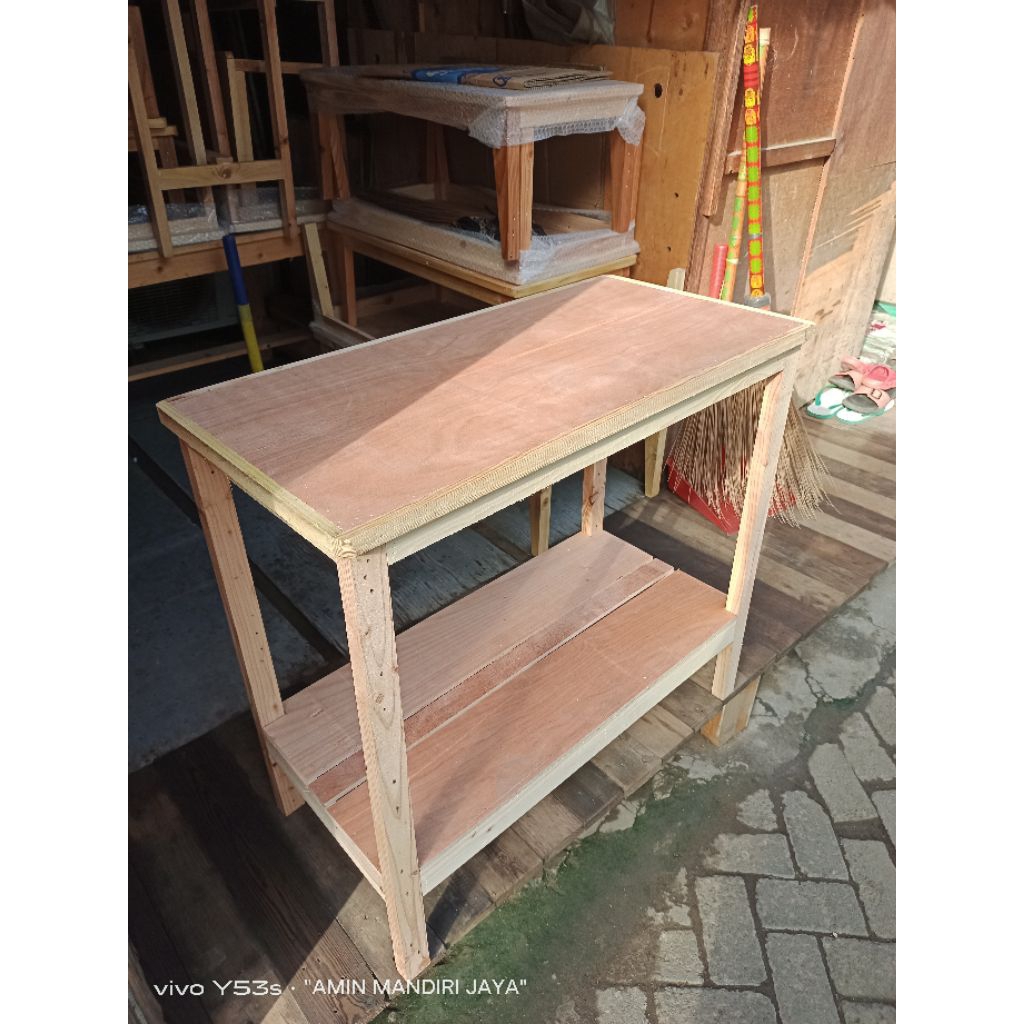 meja custom 80x40x100cm