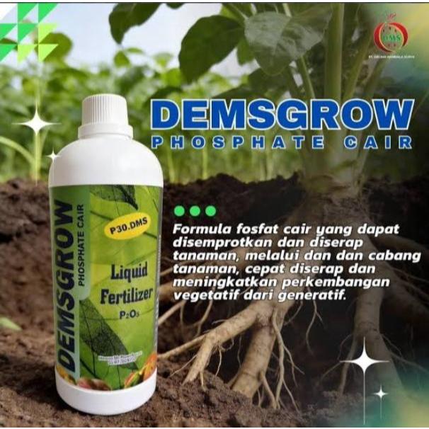 DEMSGROW Pupuk Cair NPK LITER Pupuk Daun Berkualitas Kandungan NPK