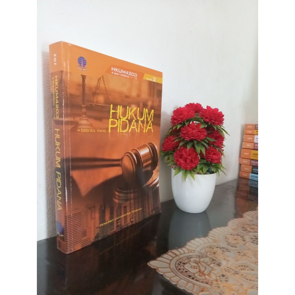 ORIGINAL BUKU UT - HUKUM PIDANA edisi 2 by Eddy