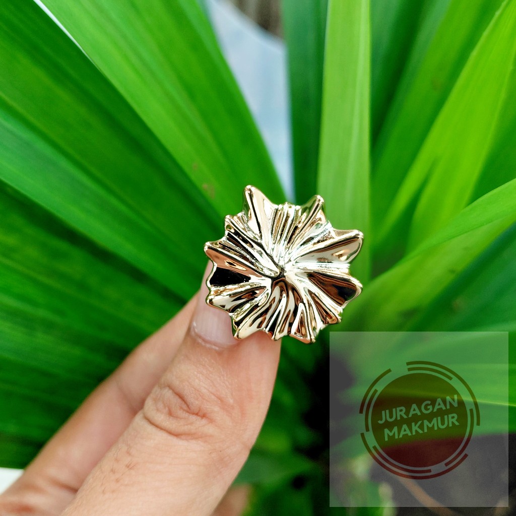 [144pcs] Kancing Abstrak Korea Abstrak 2,5cm - Kancing Baju Jas Mewah 2,5cm - Kancing Blazer Abstrak