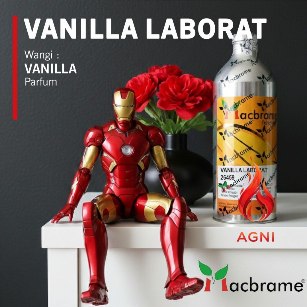 VANILLA LABORAT dari Macbrame | 1Kg Segel