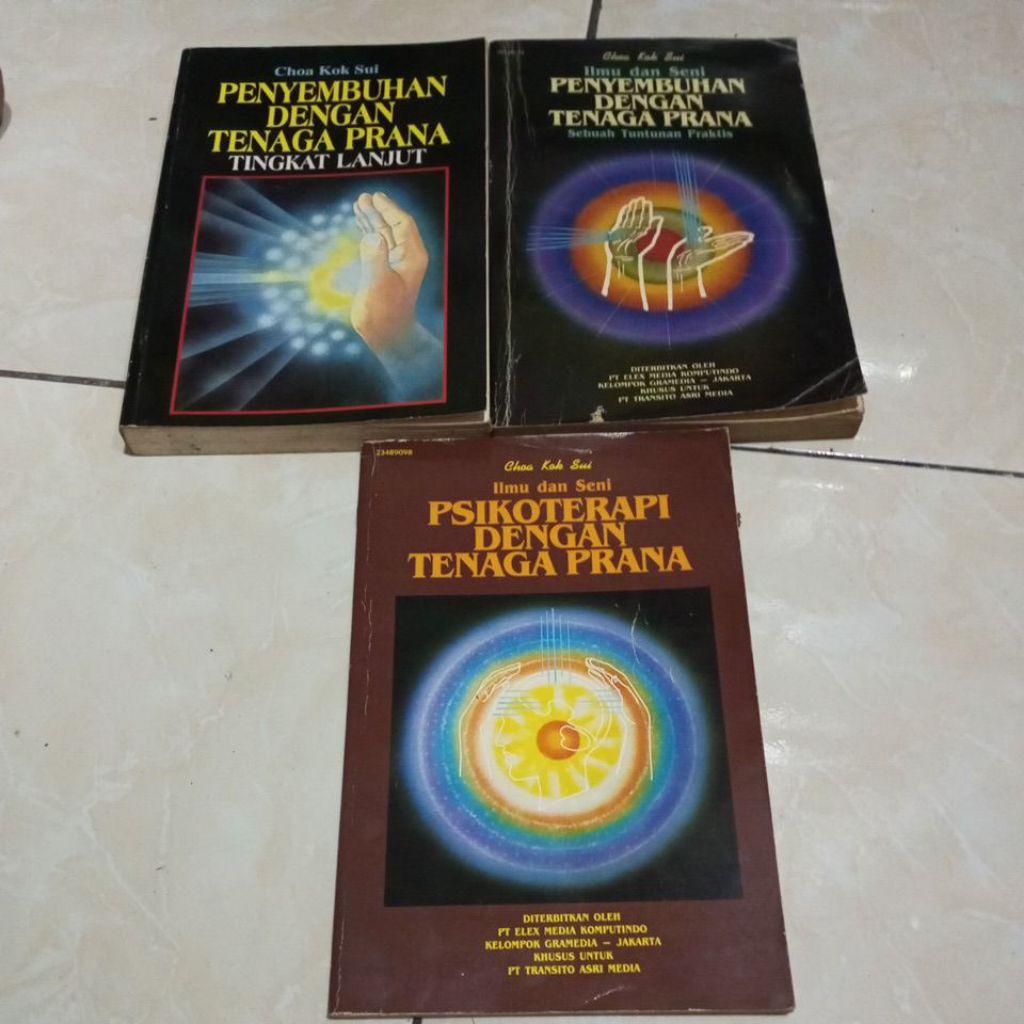 BUKU ORIGINAL psikoterapi - penyembuhan dengan tenaga prana tingkat lanjut
