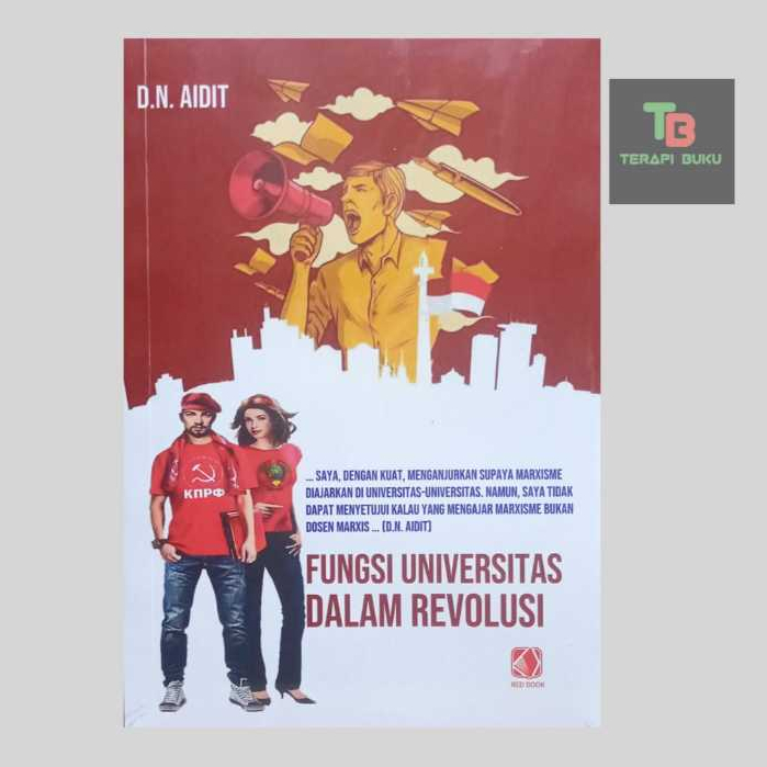 Buku Fungsi Universitas Dalam Revolusi - DN Aidit - Red Book Terapibuku Original