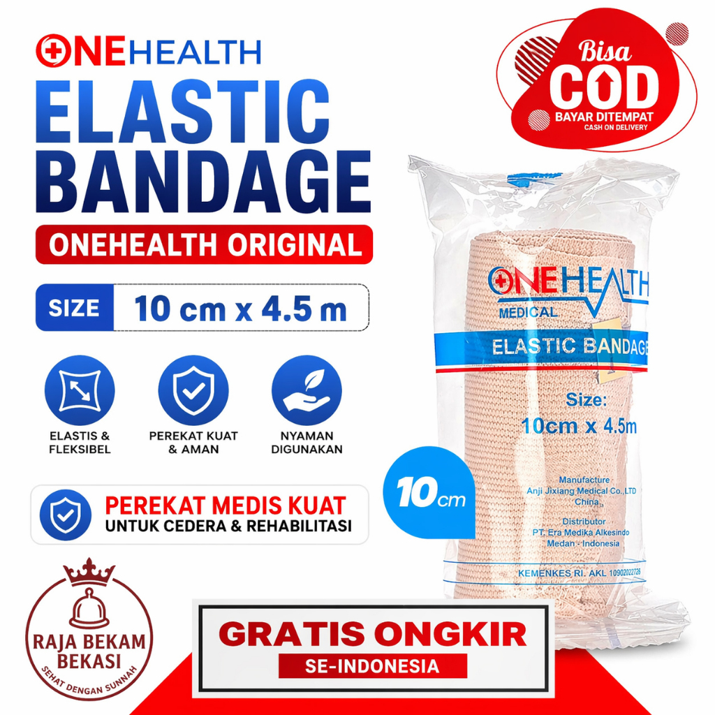 Perban Elastis Onehealth 10 cm