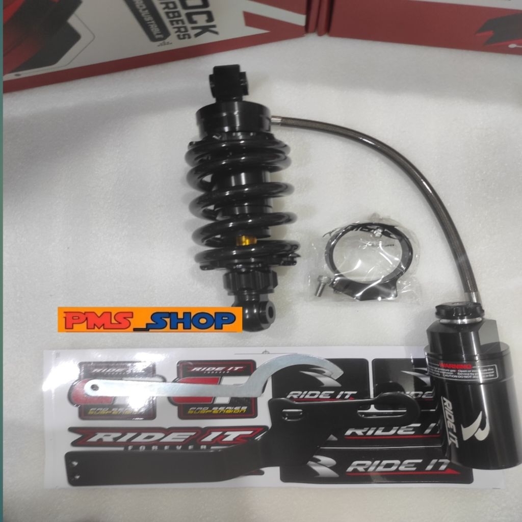 MONOSHOCK RIDE IT GP 103 JUPITER MX LAMA MX NEW MX KING TABUNG PISAH SHOCK BELAKANG RIDE IT GP MX LA