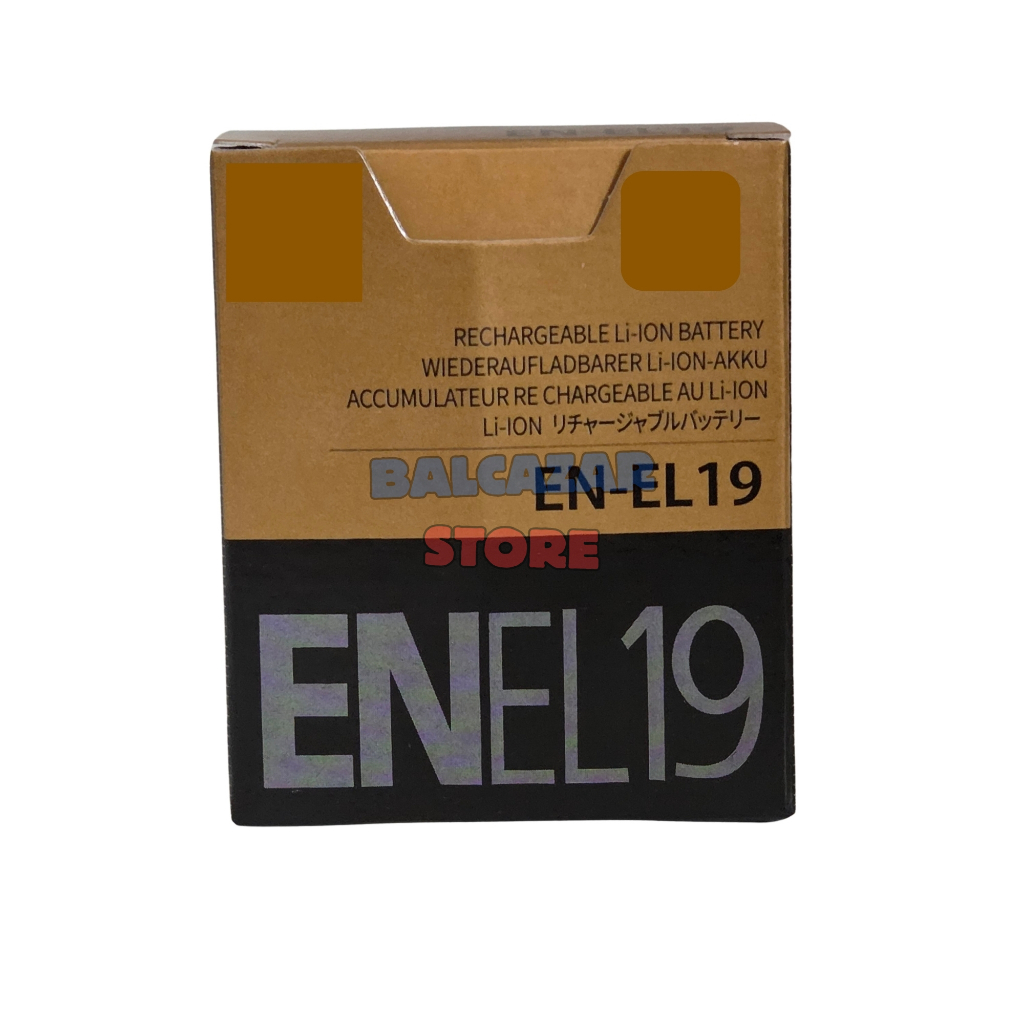 Baterai Kamera Tipe EN-EL19 ENEL19 NP-BJ1 For Coolpix S2000 S3000 S4000 S5000 W100 W150 A100 A300 S2