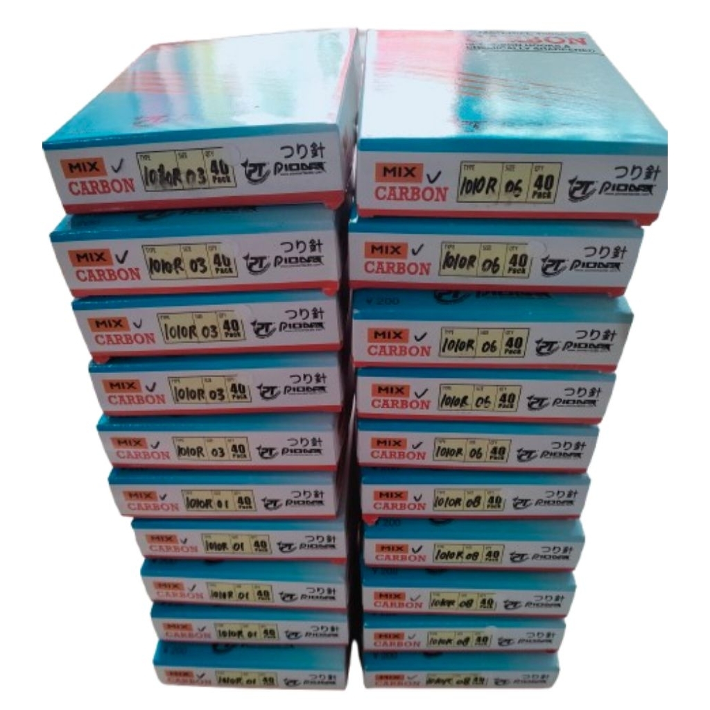 MATA KAIL CARBON MIX KUNING 1010R (1BOX)