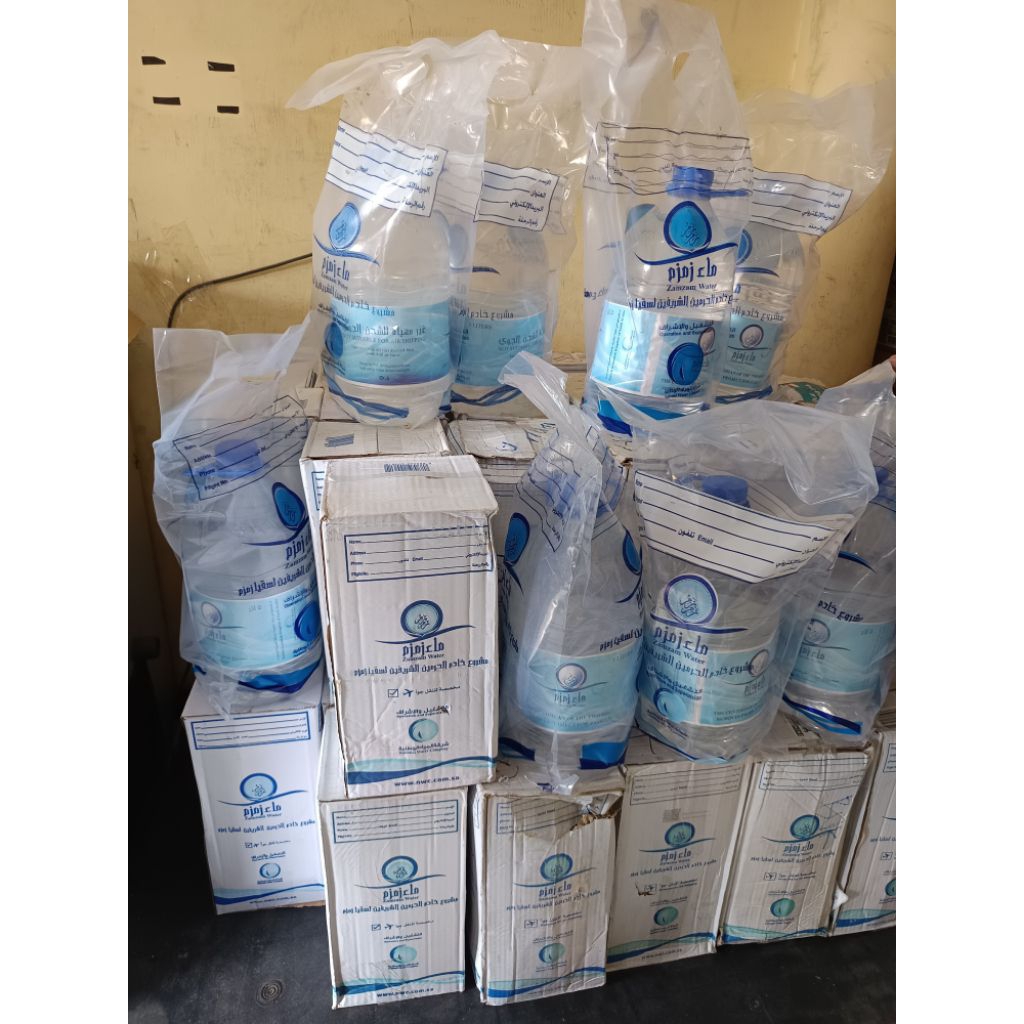 Air Zam Zam 5 Liter Asli dari Makkah