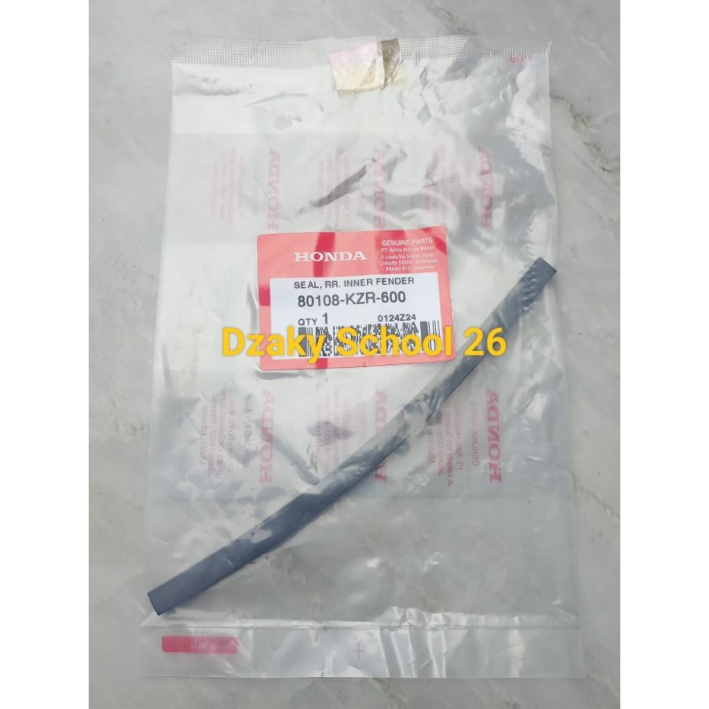 seal rr inner fender karet hugger vario adv pcx airblade 80108-KZR-600 asli ahm