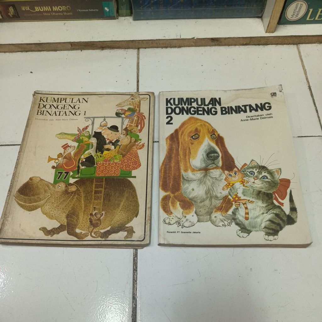 Buku Kumpulan Dongeng Binatang 1 dan 2