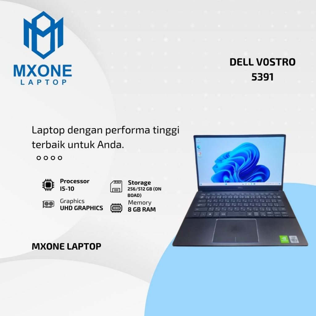 Laptop Second Dell Vostro 5391 (Core i5-10210U, 8GB, 256/512 SSD)