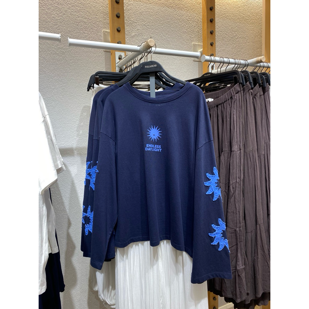 Jastip Pull&Bear Kaos Lengan Panjang