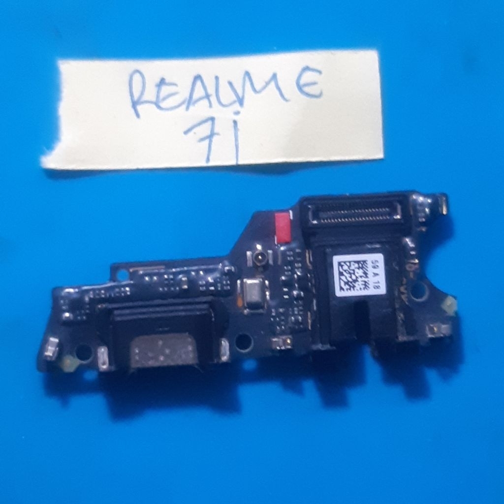 papan cas realme 7i ori copotan
