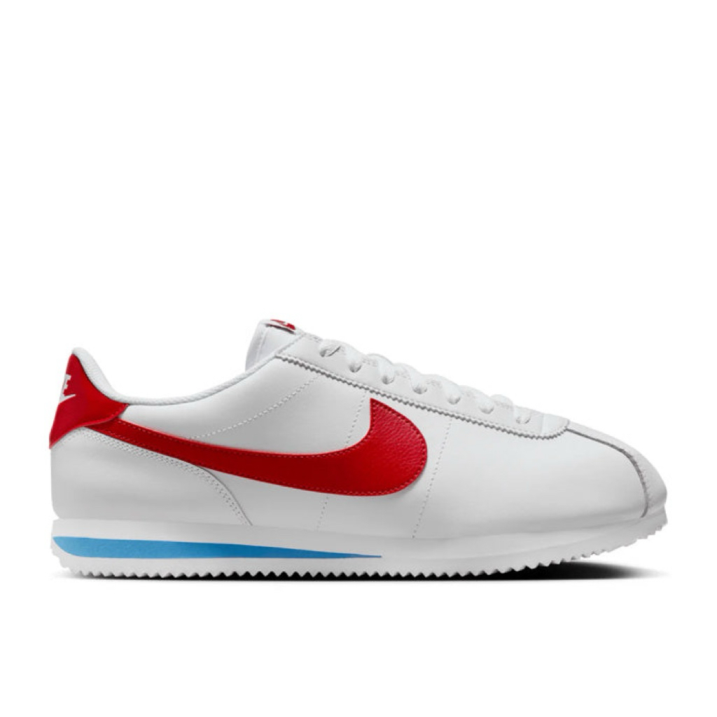 SEPATU SNEAKERS CORTEZ White University Red/Varsity Blue ORIGINAL 100% DM4044-108