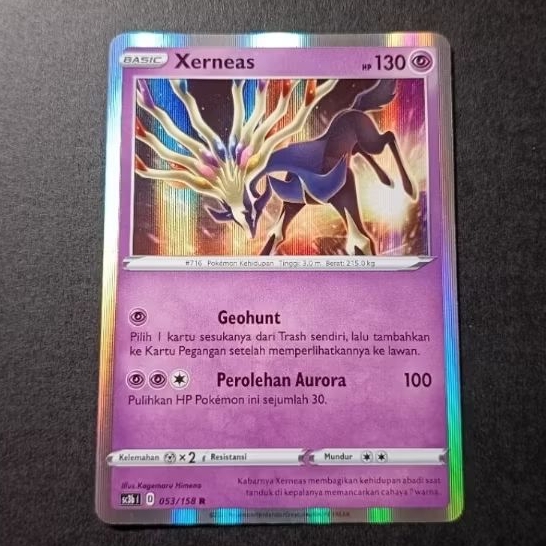 Kartu Pokemon (ID) Xerneas Holo