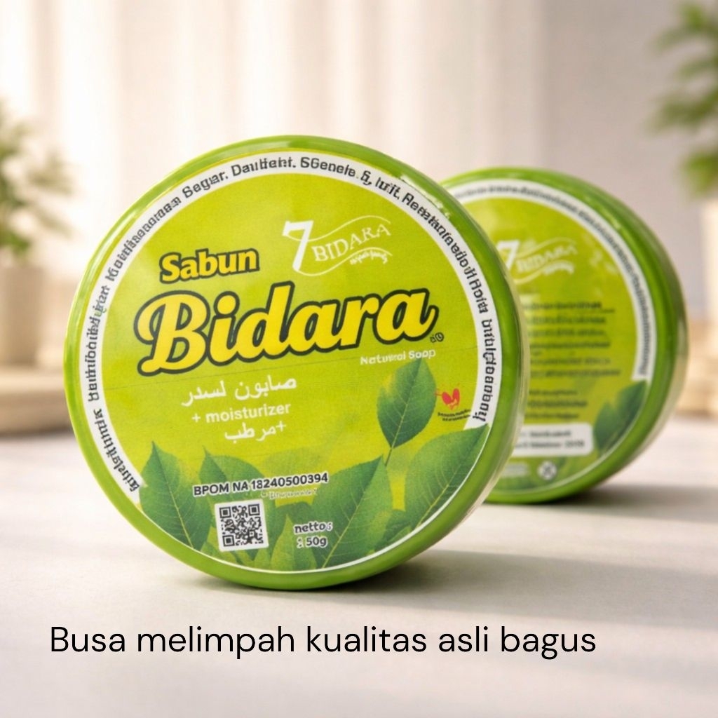 Sabun bidara herbal zaitun asli bpom tujuh bidara