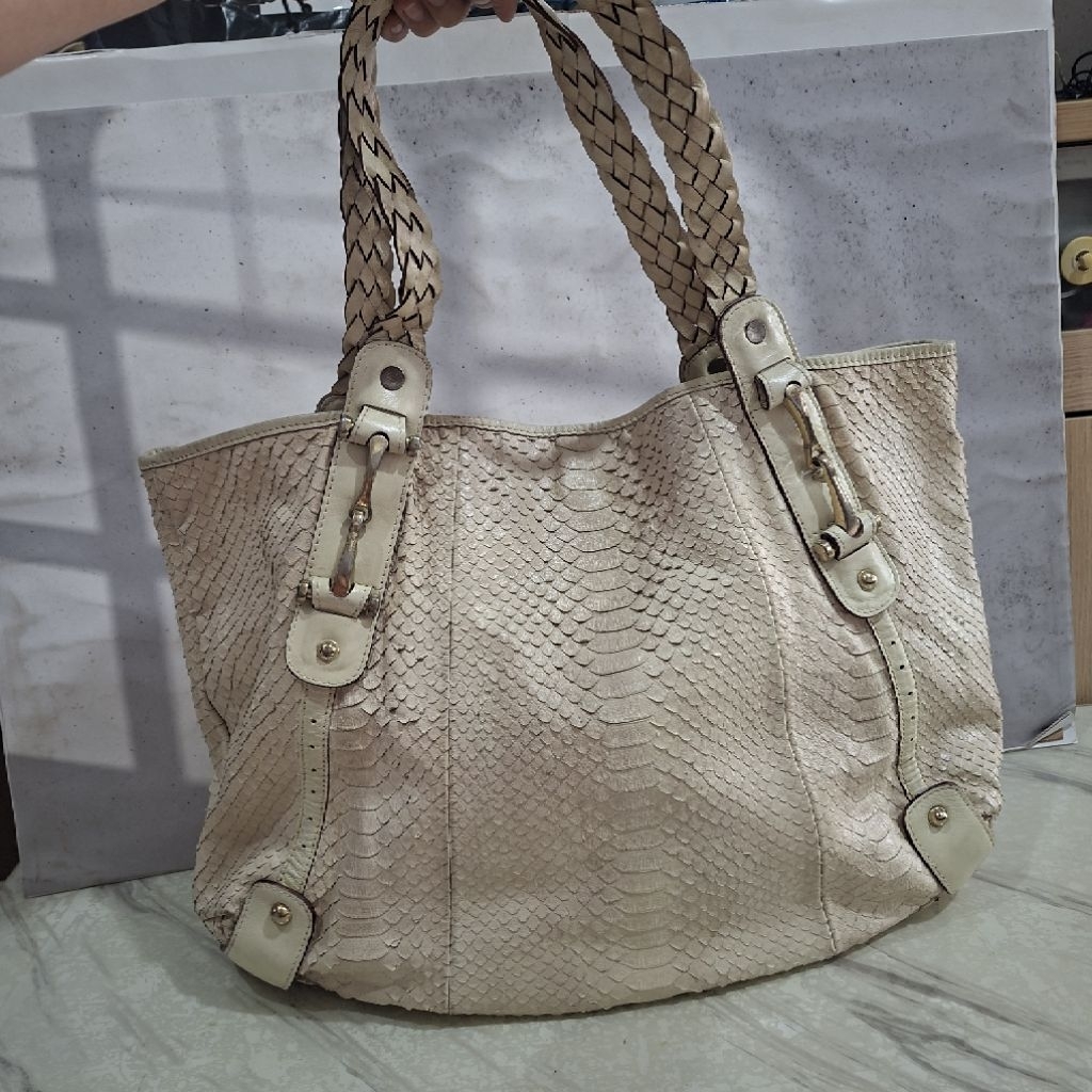 Tas Hobo Kepang Snake Skin