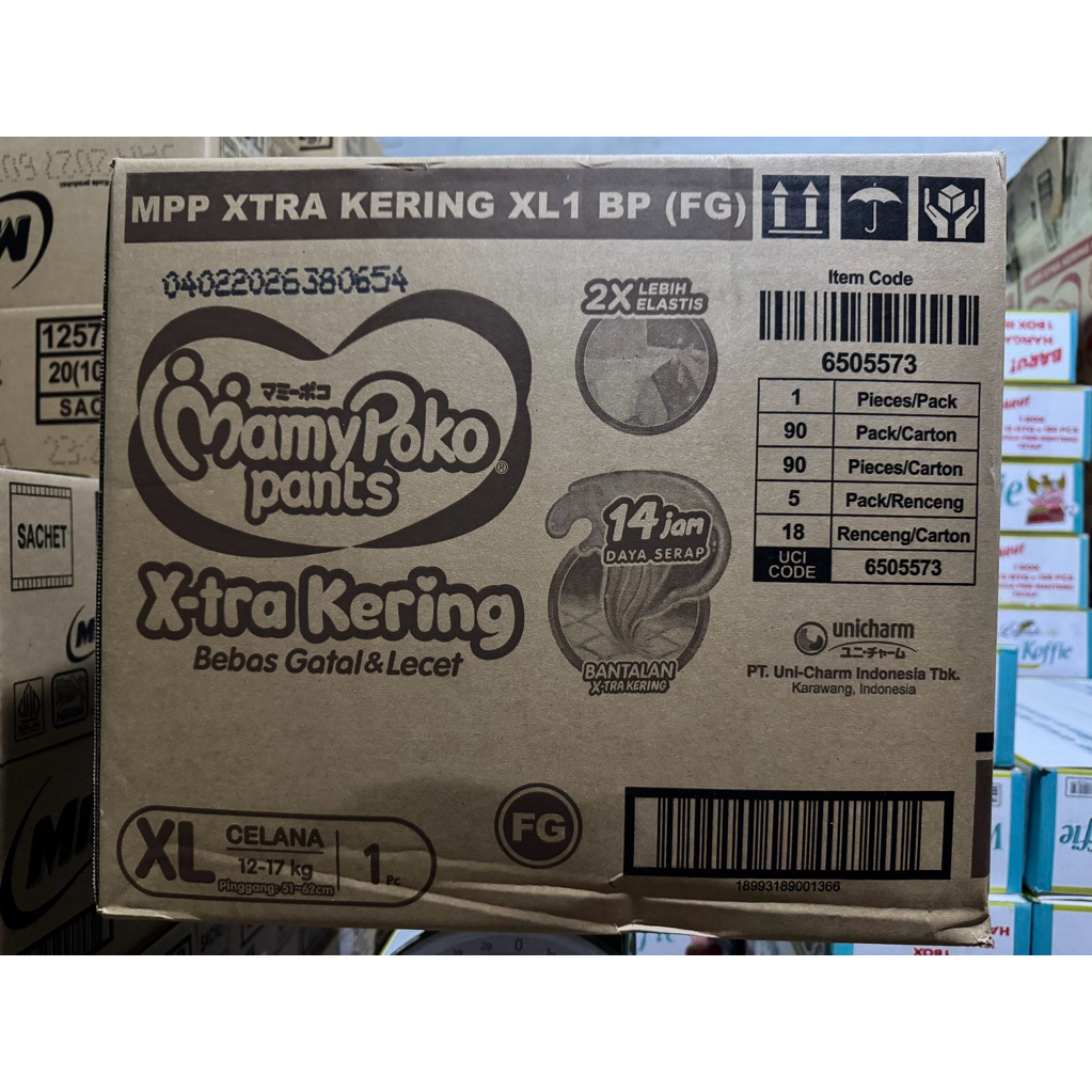 Mamy Poko XL 1 @ 90 sachet / 1 dus