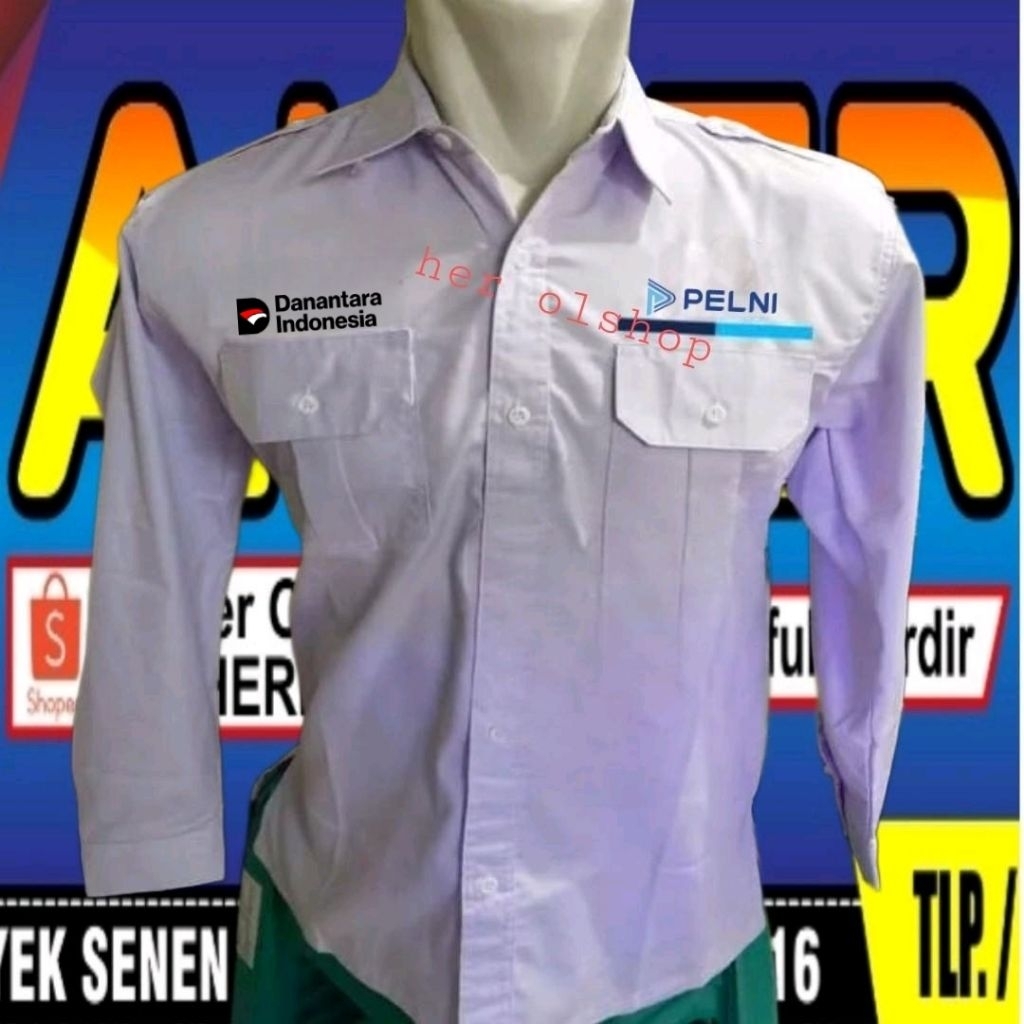 kemeja danantara Pelni baju danantara Pelni seragam Pelni Pdh Pelni Pdl Pelni kemeja kerja Pelni baj