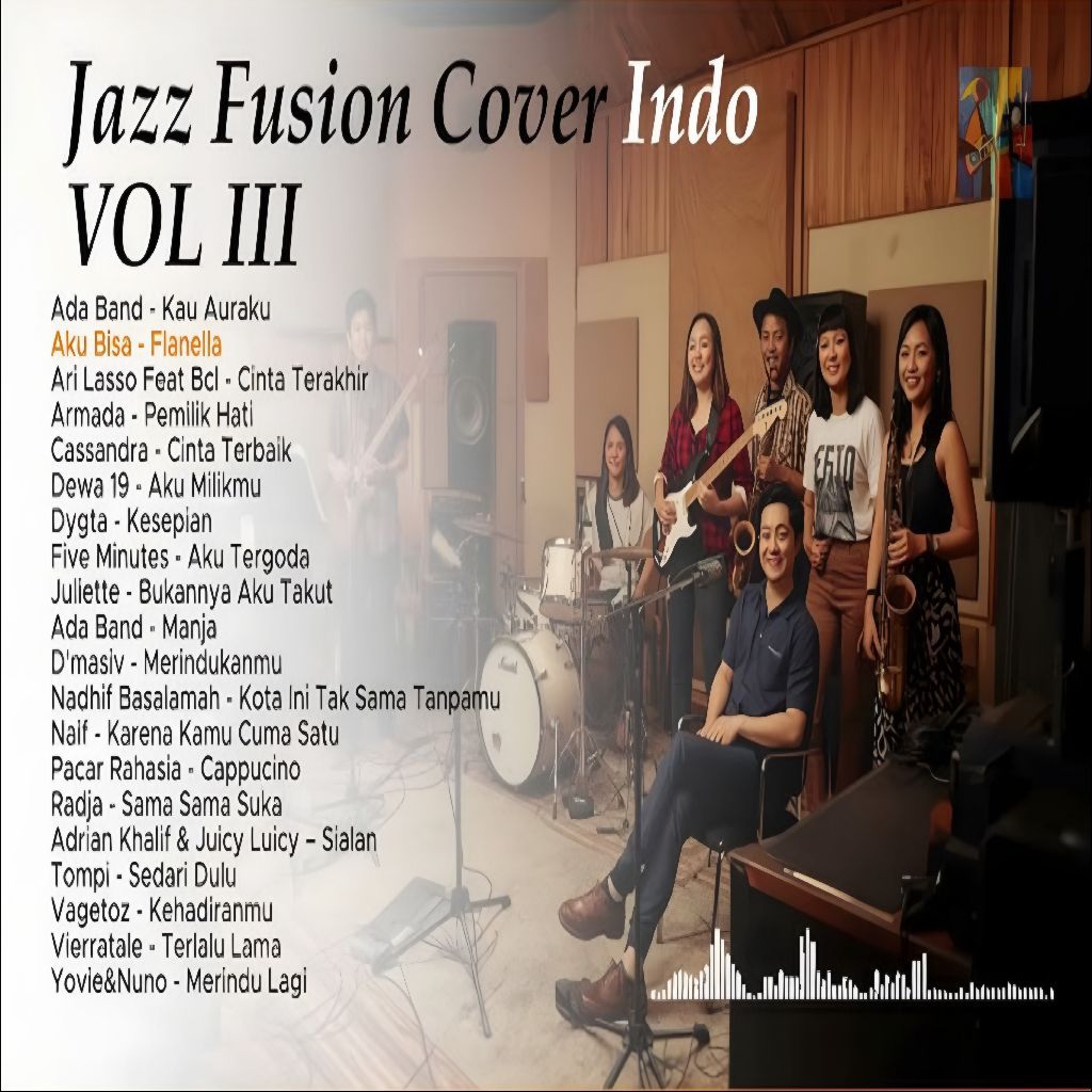 KASET LAGU JAZZ FUSION COVER INDOO VIRAL - KASET LAGU JAZZ INDOO - KASET CD MP3 AUDIO - KASET MP3 LA