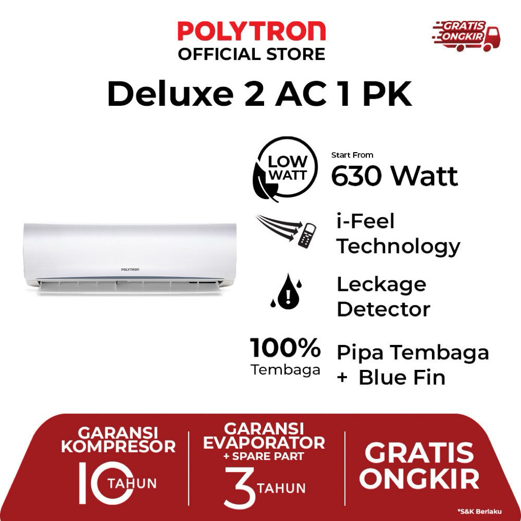POLYTRON Deluxe 2 AC 1 PK PAC 09VH ac standar polytron 1PK