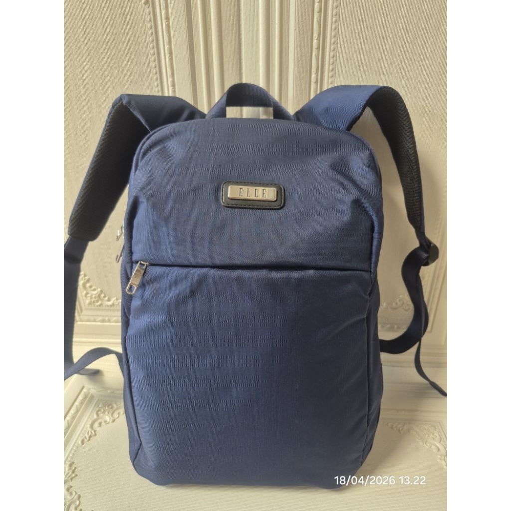 Tas ransel wanita Elle, tas laptop nilon
