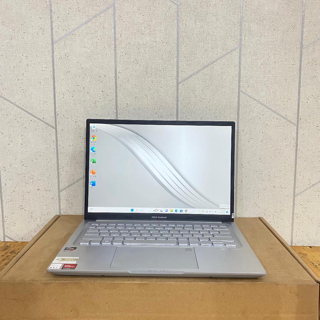 Asus Vivobook 14 M1405YA, Amd Ryzen 7 7730U, Ram 16/512Gb, #IPS, #Backlight, Lengkap, Silver
