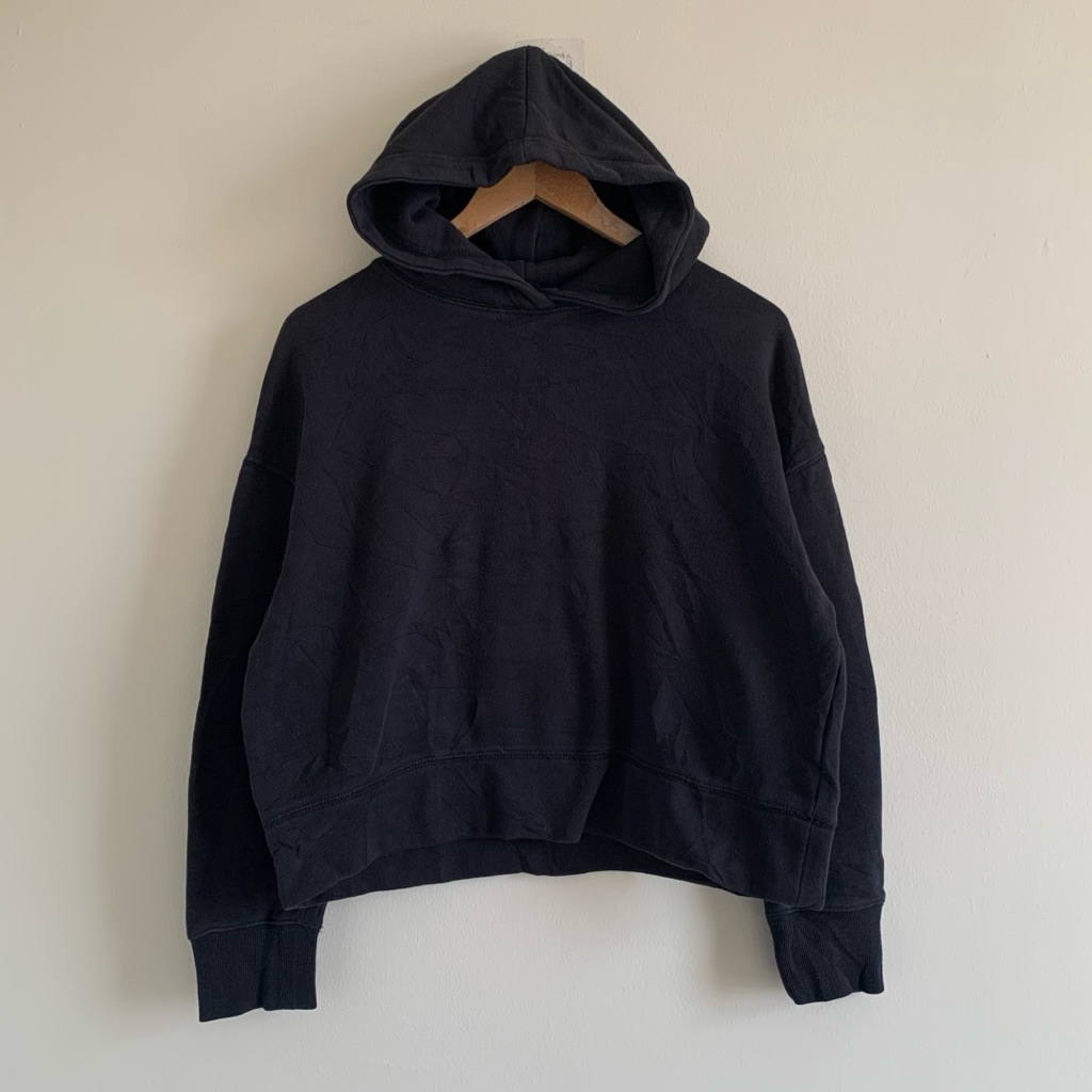 ZARA Crop Black Hoodie