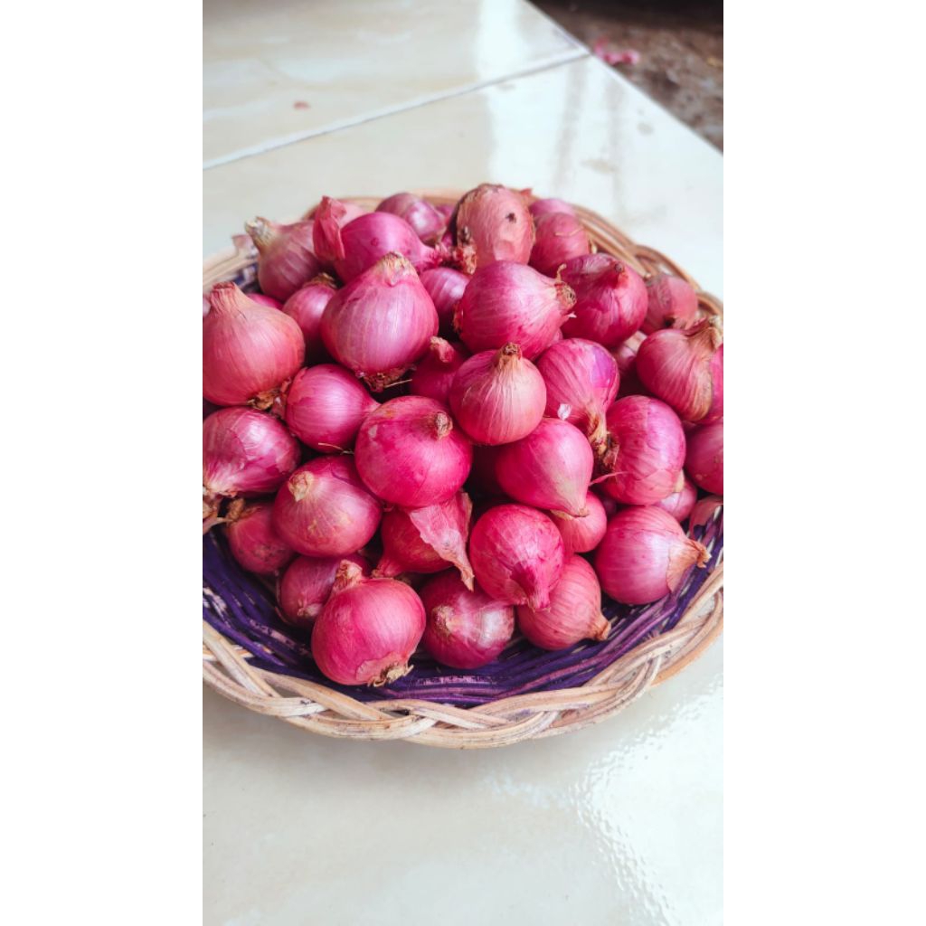 bawang merah campur / bawang merah lokal campur / bawang merah campur kecil sedang besar / bawang me