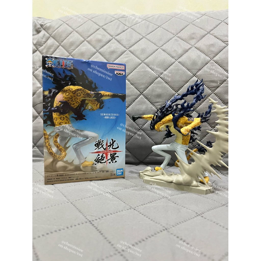 PRELOVED rob lucci 100% bandai