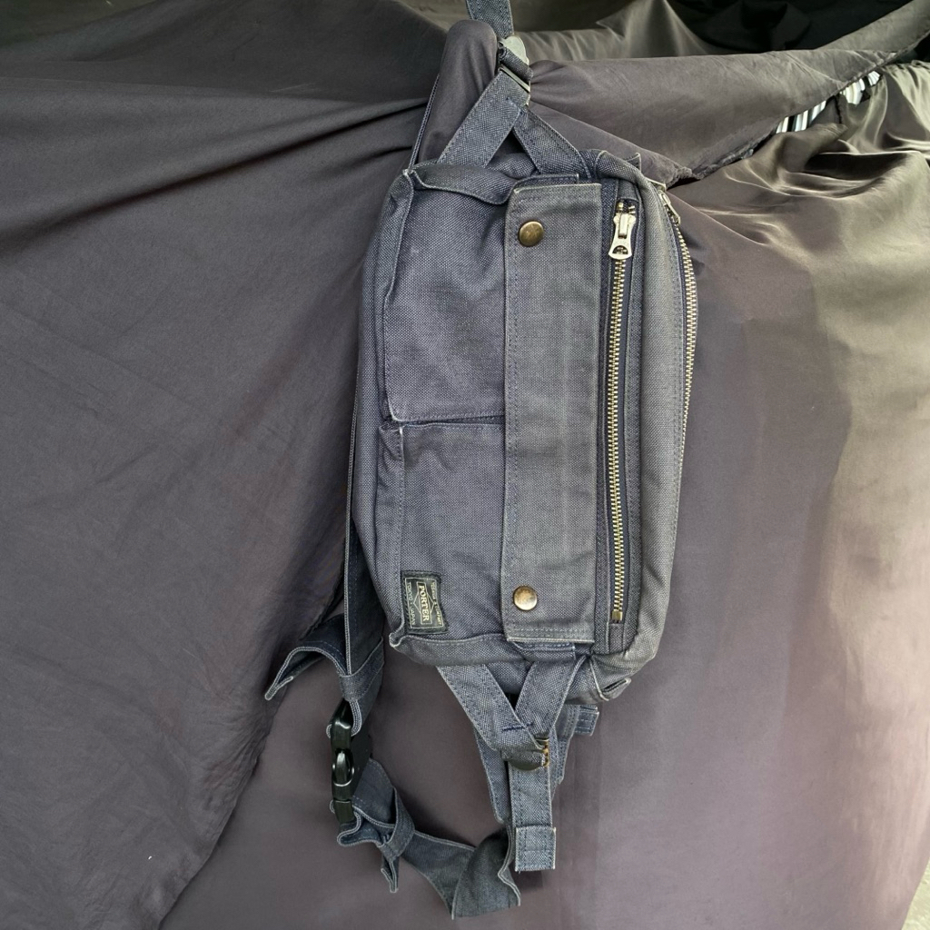 Porter yoshida japan smoky grey waistbag