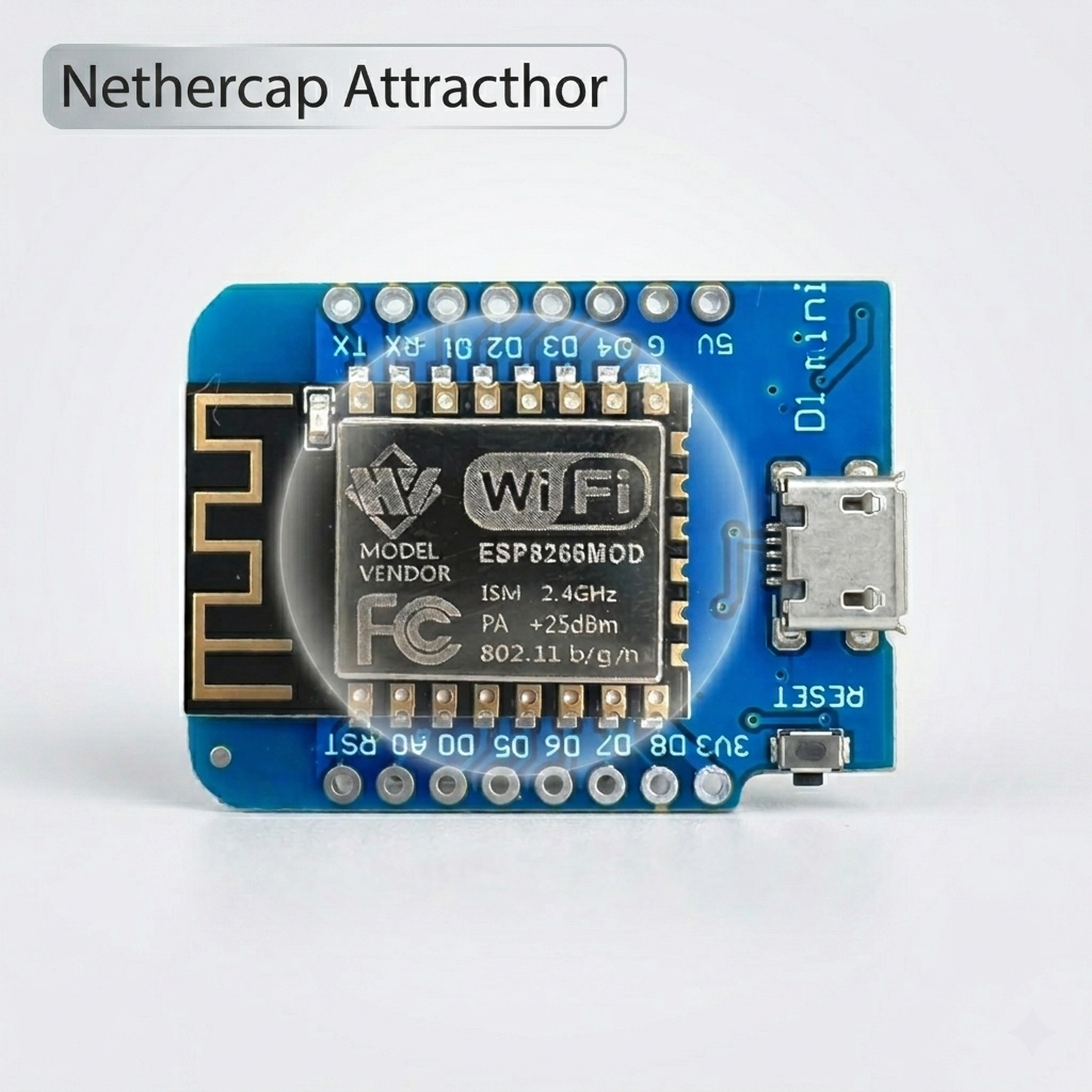 Mini OLED Wifi Nethercap Siap Pakai