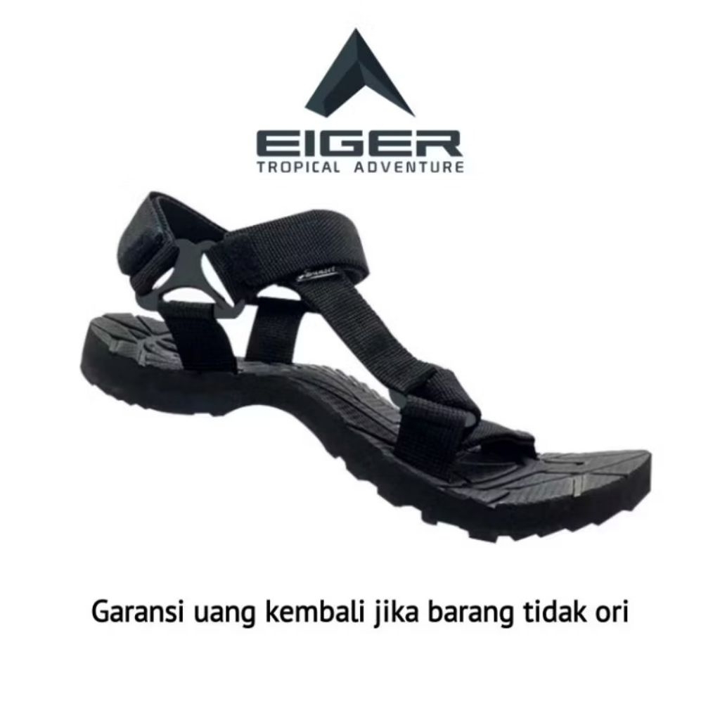 EIGER1989 ORIGINAL - Sandal Gunung Eiger1989 Original Model Mustang Bangkol Tali Belakang Pria Wanit