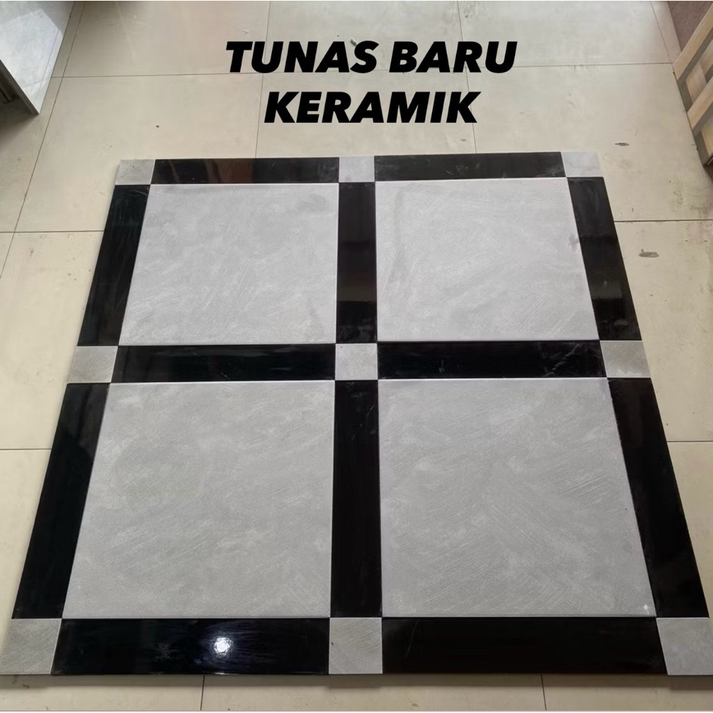 Keramik Carport 50x50 Kombinasi Matt