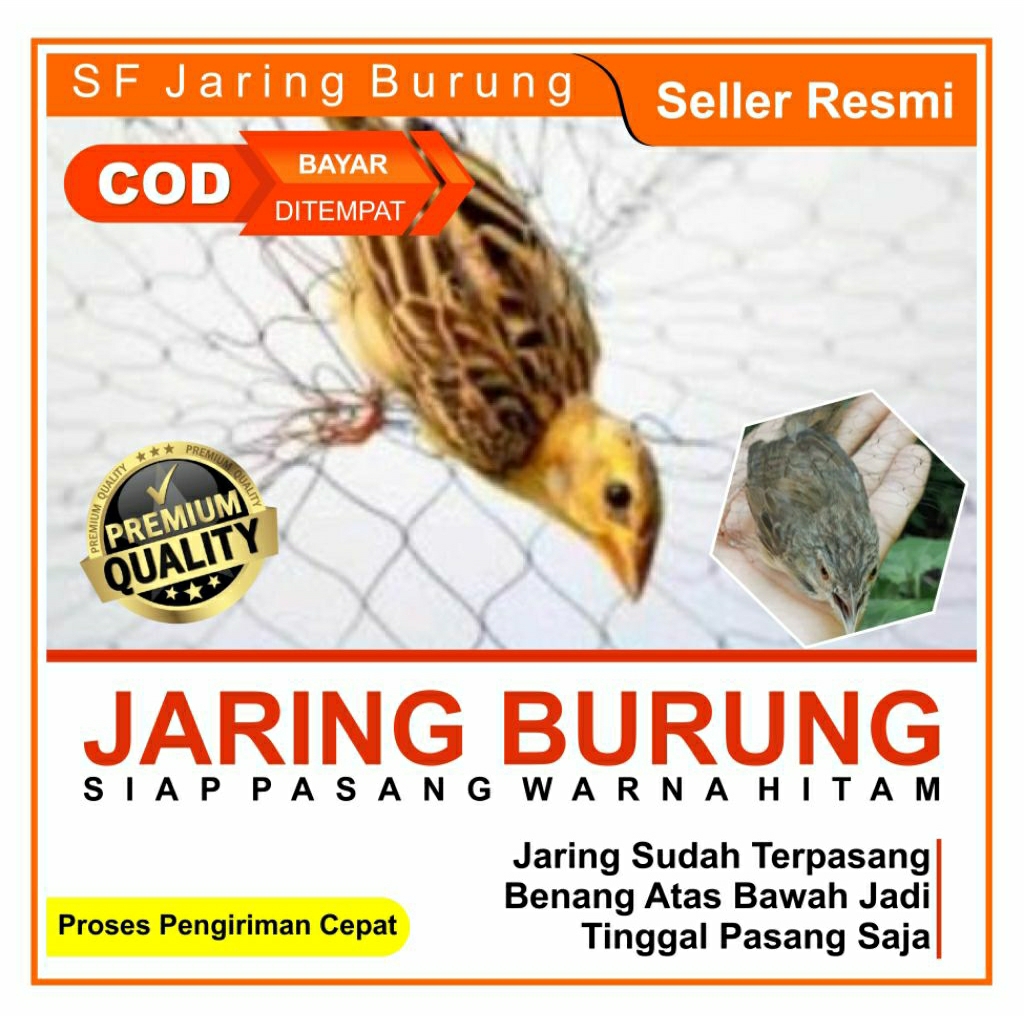 jaring burung kecil/jaring burung/jaring segala jenis burung/jaring burung kutillang