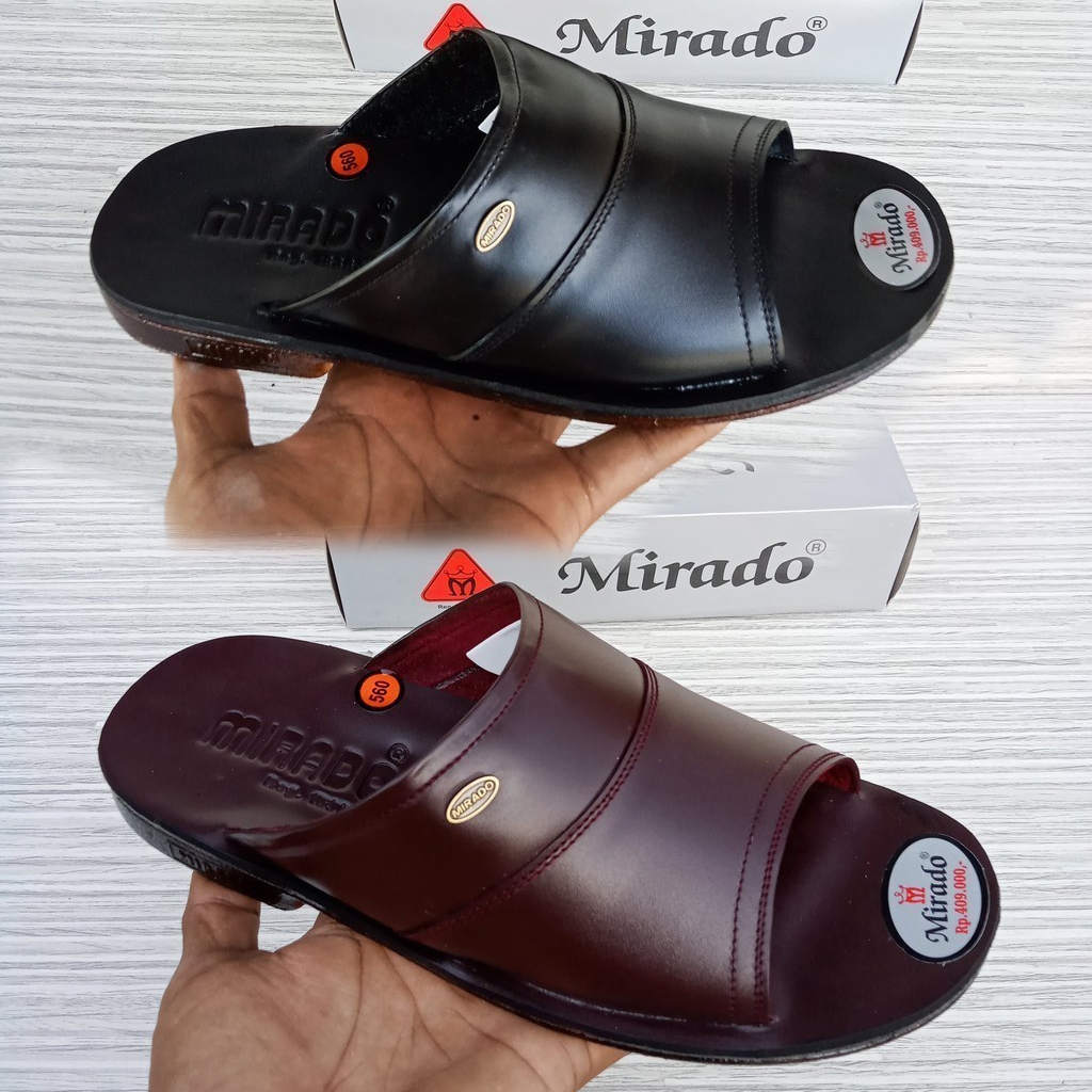 SANDAL MIRADO ORIGINAL KULIT ASLI 100% SENDAL KULIT MIRADO ORIGINAL