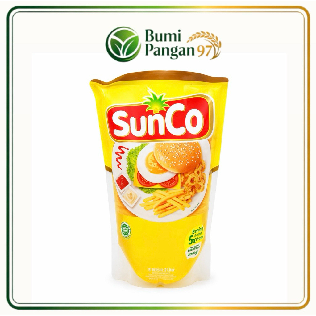 Minyak Goreng Sunco Pouch 1 Liter / Sunco Minyak Goreng 1L