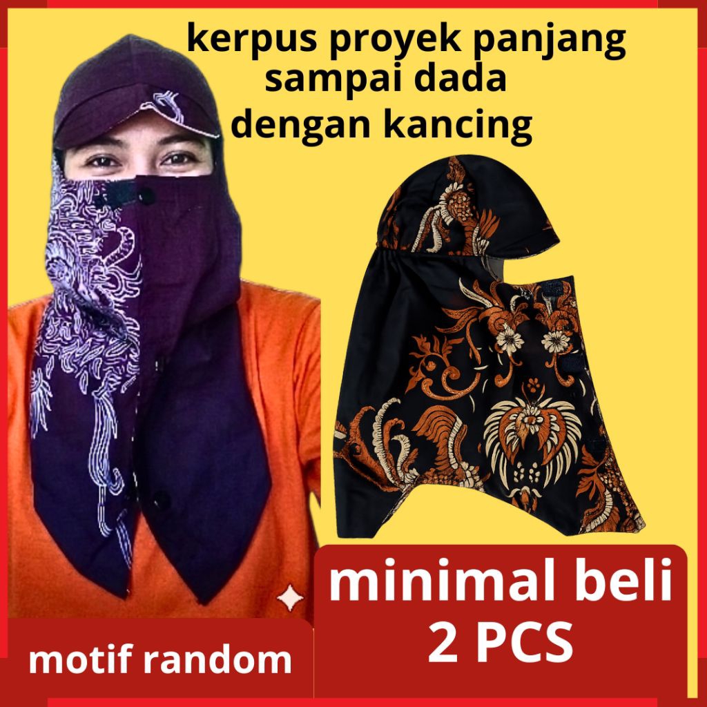 Topi Kerpus Proyek Panjang Kancing Kerpus Welder