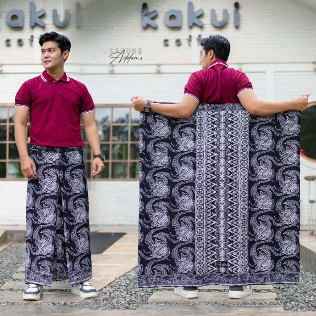 Sarung Batik Addams Pria Wanita Dewasa Original Addams Motif Terbaru Murah