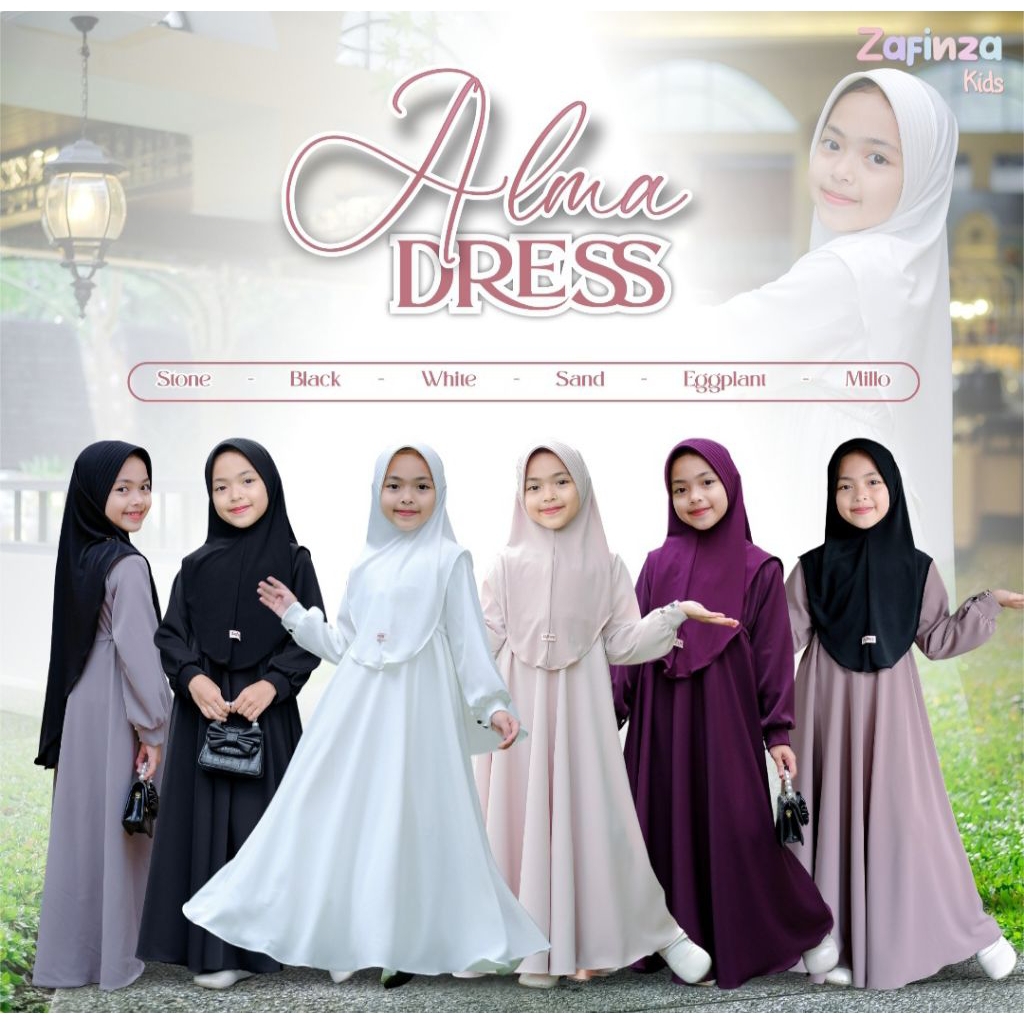 Alma dress by zafinza kids