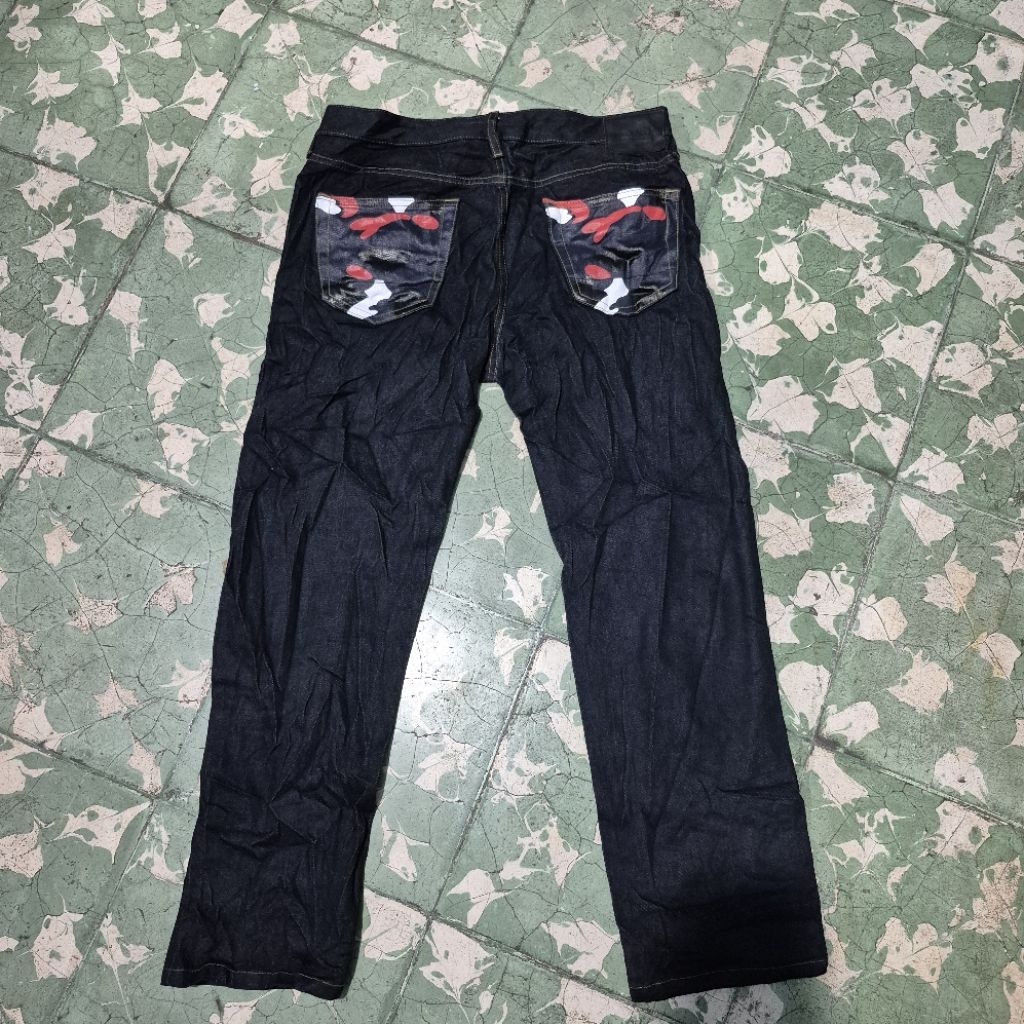 Jack&Jones Yanker Loose Fit Rigid Selvedge Denim(32)
