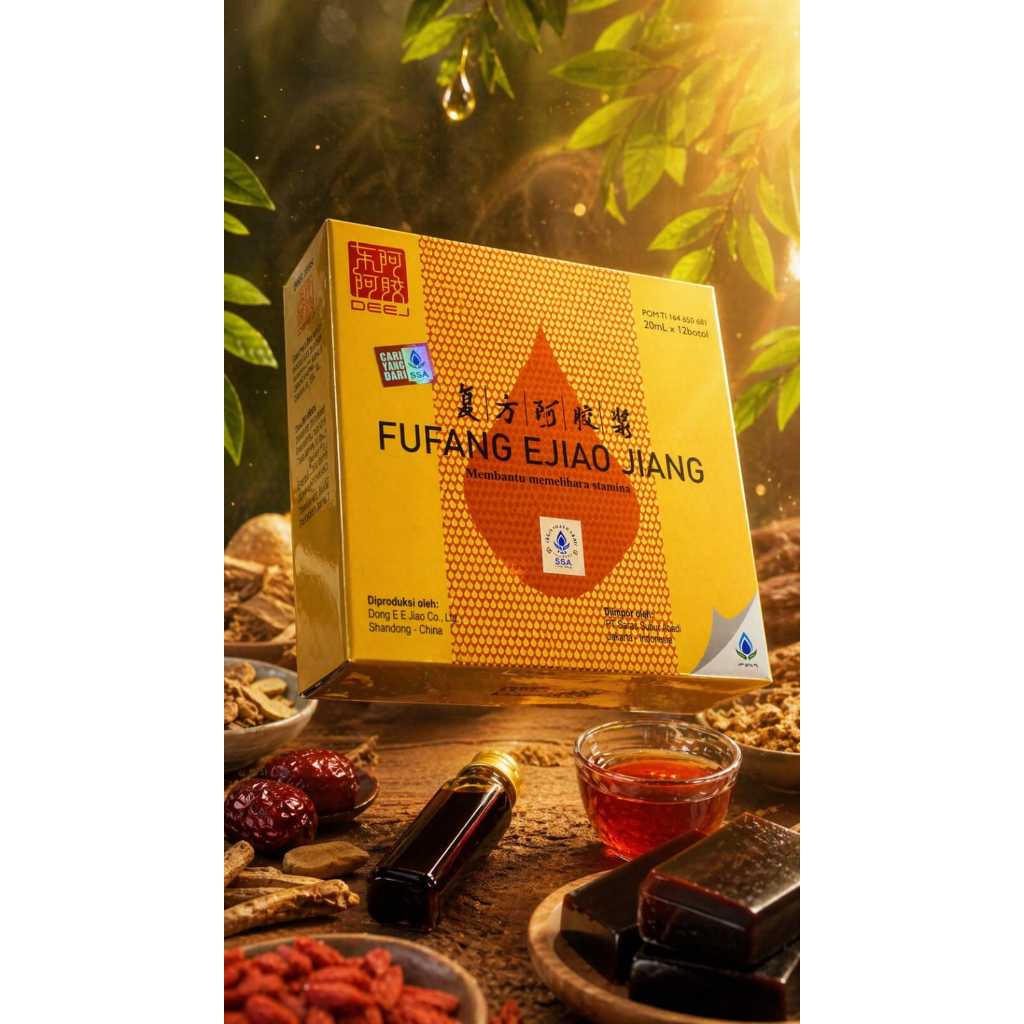 obat herbal cina fufang ejiao jiang ORIGINAL 100%
