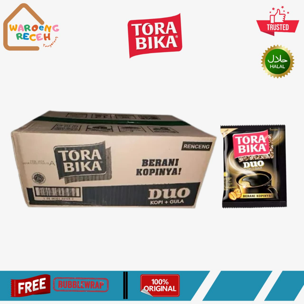 Kopi Instan Torabika Duo Gula 24 Gr [1 DUS ISI 12 RENCENG]